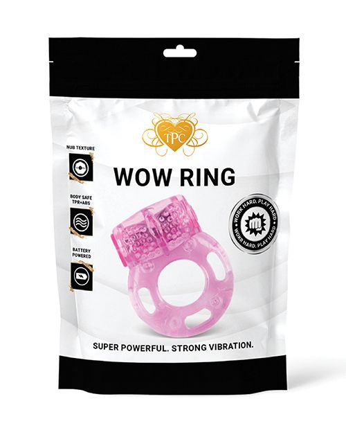 The Pleasure Company Wow Ring Vibrating Cock Ring