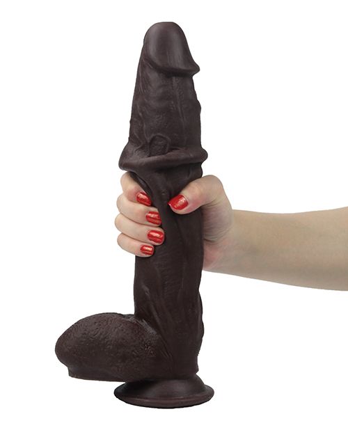 Get Lucky Real Skin 12 Inch Dildo