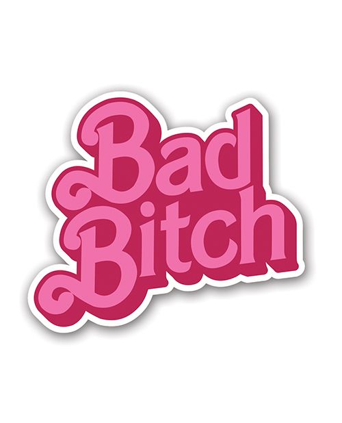 Wood Rocket Bad Bitch Sticker