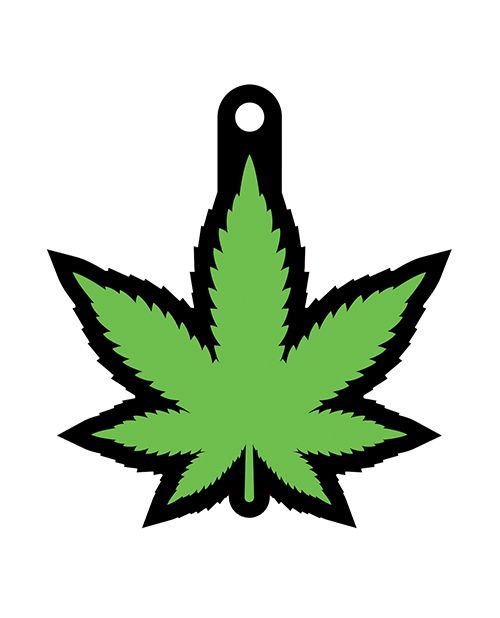 Wood Rocket Green Leaf Air Freshener
