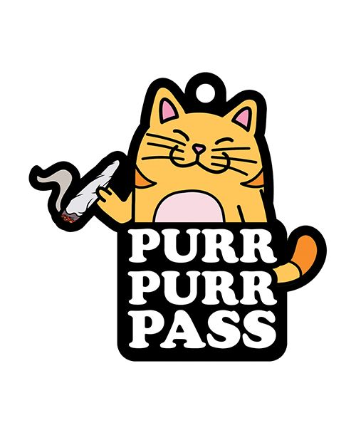 Wood Rocket Purr Purr Pass Air Freshener