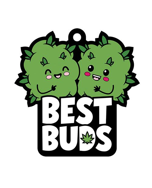 Wood Rocket Best Buds Air Freshener