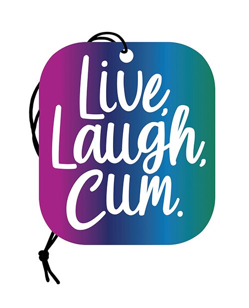 Wood Rocket Live Laugh Cum Air Freshener