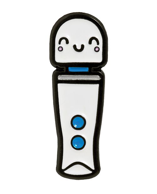 Wood Rocket Magic Wand Kawaii Micro Pin