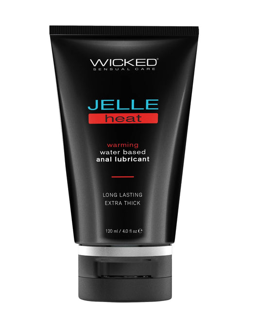 Wicked Sensual Care Jelle Heat Warming Water Based Anal Lubricant-4 oz