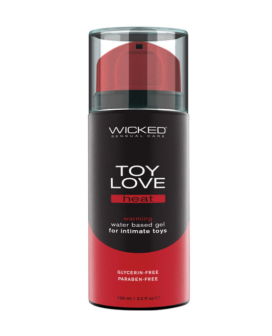Wicked Sensual Care Toy Love Warming Lubricant-3.3 oz
