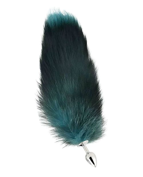 Pink Elephant Fox Tail Anal Plug