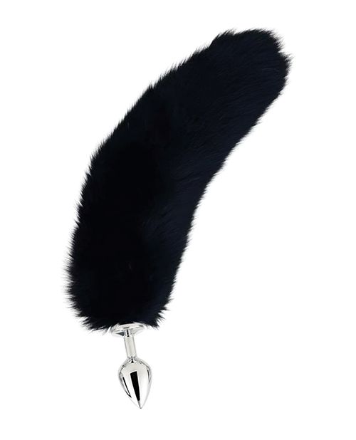 Pink Elephant Fox Tail Anal Plug