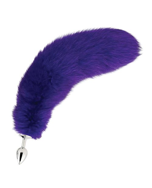 Pink Elephant Fox Tail Anal Plug