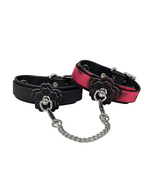 Heat Tease Flower Cuffs