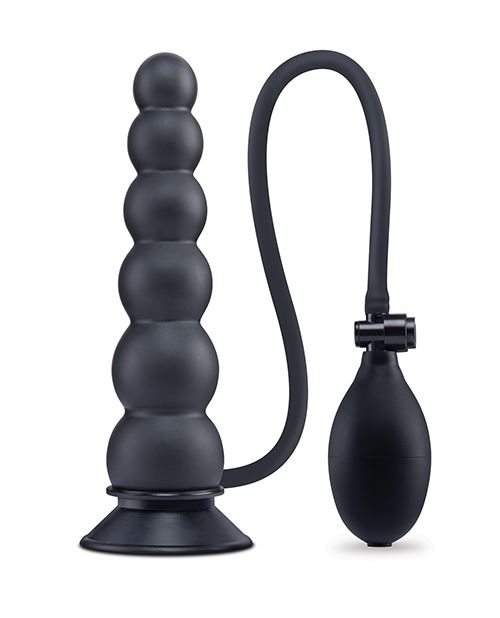 Size Up 7 Inch Silicone Ripple Inflatable Butt Plug