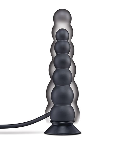 Size Up 7 Inch Silicone Ripple Inflatable Butt Plug