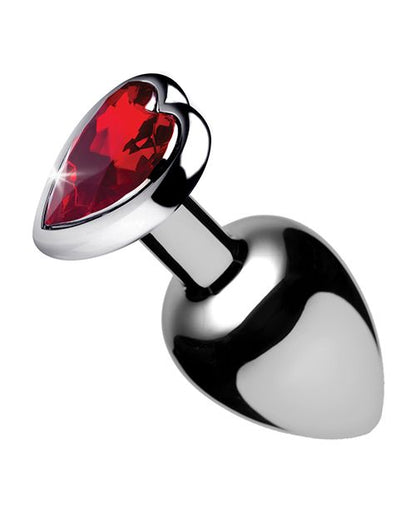 Booty Sparks Red Heart Gem Anal Plug