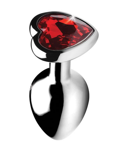 Booty Sparks Red Heart Gem Anal Plug