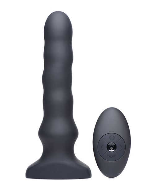 ThunderPlugs Silicone Vibrating & Squirming Plug With Remote
