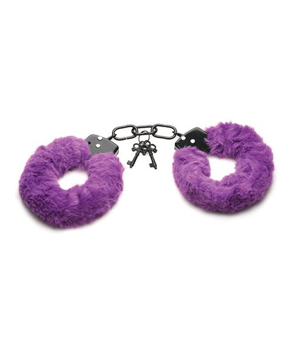 Master Series Cuffed in Fur Furry Handcuffs