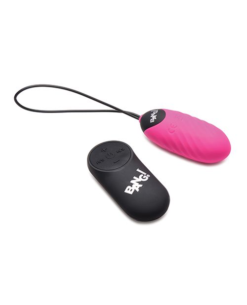 Bang! 28X Swirl Silicone Egg With Remote Control