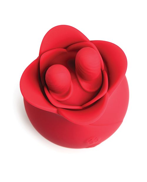 Bloomgasm The Rose Fondle 10X Massaging Clit Stimulator