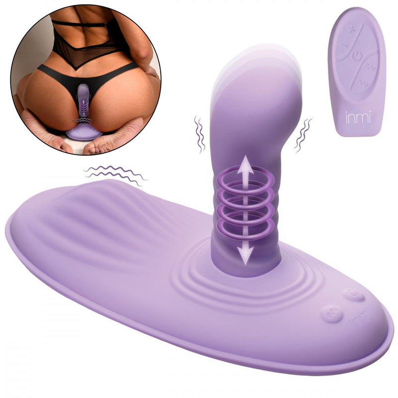 Inmi Thrust N' Grind Thrusting & Vibrating Silicone Grinder