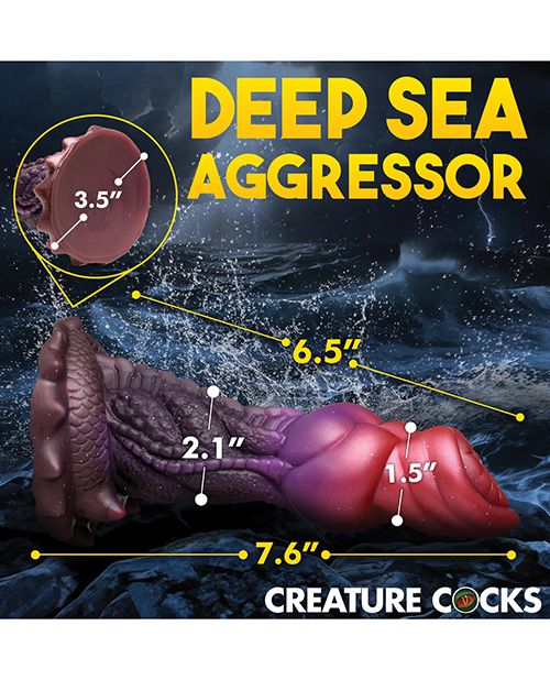 Creature Cocks Deep Diver Silicone Dildo