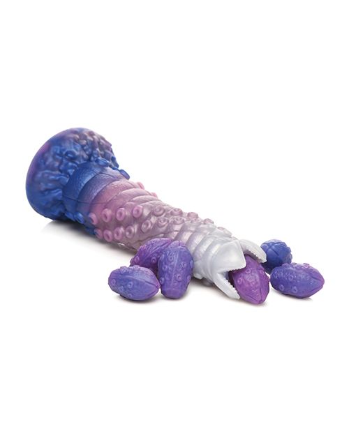 Creature Cocks Tenta-Queen Ovipositor Silicone Dildo With Eggs