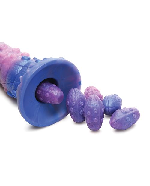 Creature Cocks Tenta-Queen Ovipositor Silicone Dildo With Eggs