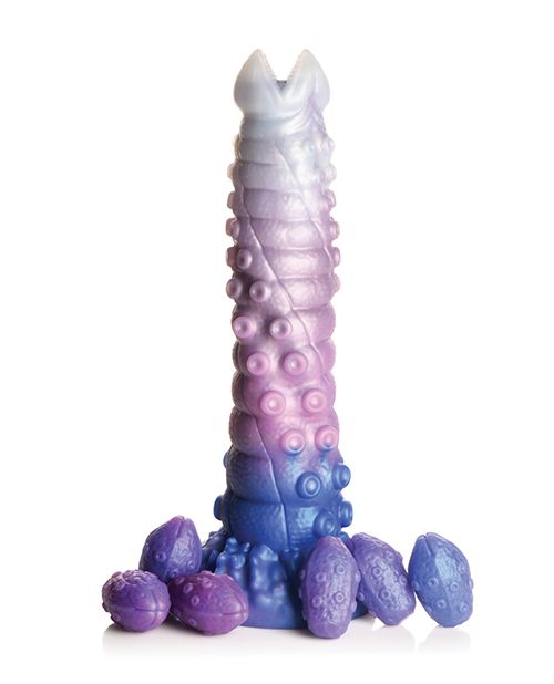 Creature Cocks Tenta-Queen Ovipositor Silicone Dildo With Eggs