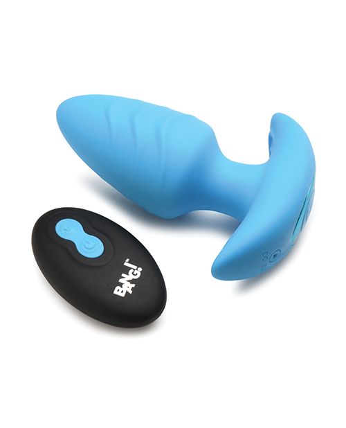 Bang! Rotating & Vibrating Tapered Butt Plug With Remote
