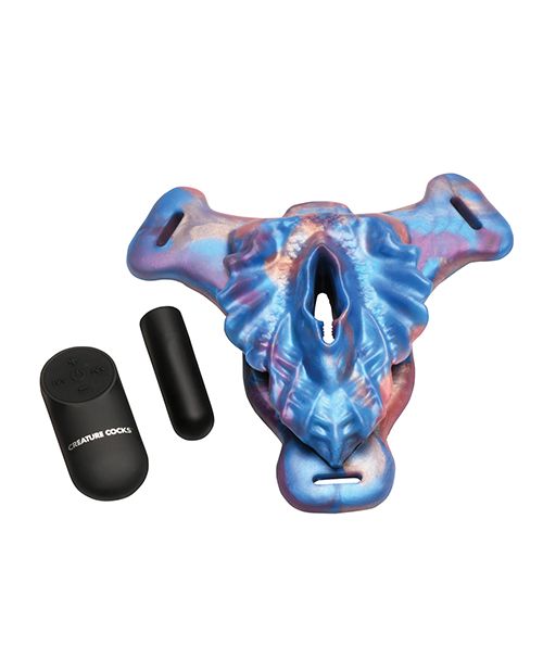 Creature Cocks Siren Snatch Silicone Strap-On