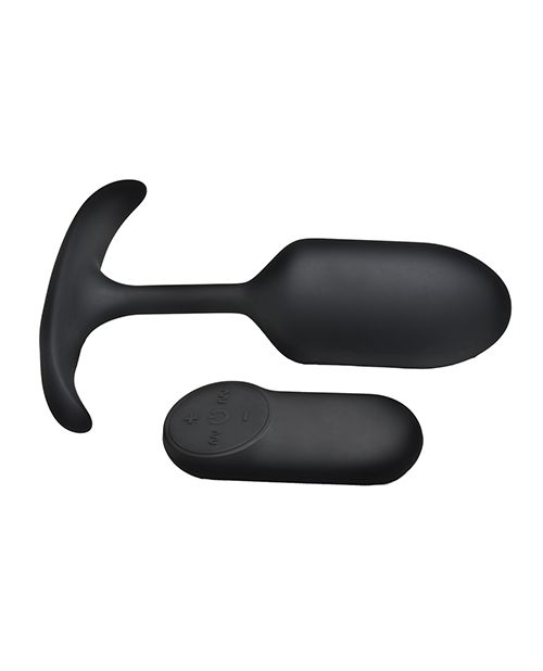 Heavy Hitters Vibrating Weighted Silicone Anal Plug
