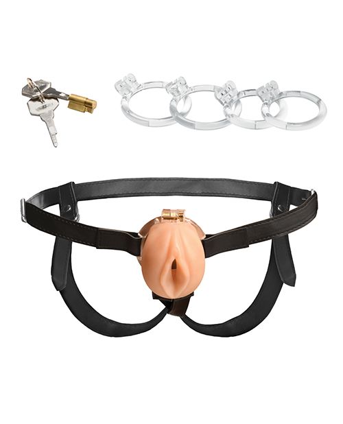 Master Series Pussy Chastity Cage