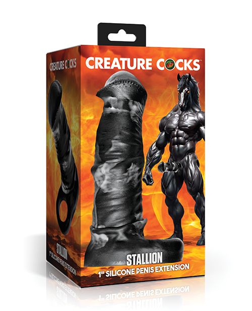 Creature Cocks Stallion 1 Inch Silicone Penis Extension
