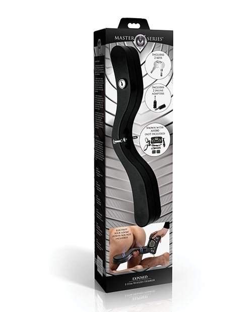 Master Series Exposed E-Stim Wooden Humbler