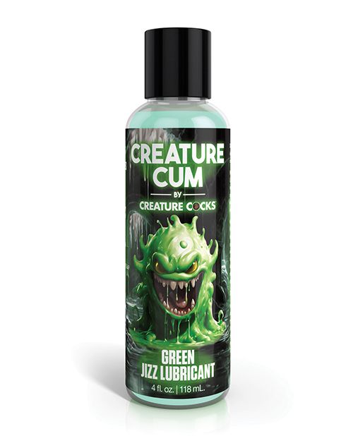 Creature Cocks Creature Cum Green Water-Based Lubricant