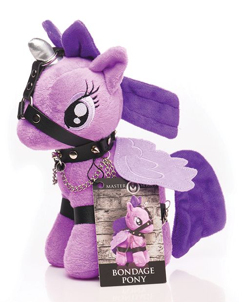 Master Series Raven Plum Bondage Pony