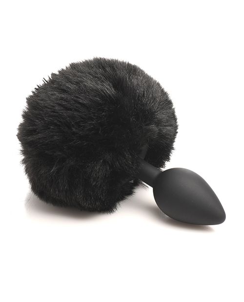 Tailz Fluffy Bunny Tail Silicone Plug