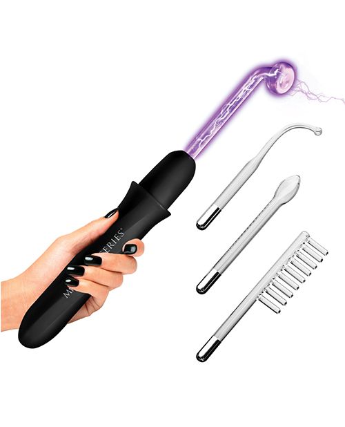 Master Series Elektrawand Rechargeable Violet Wand With Attachments