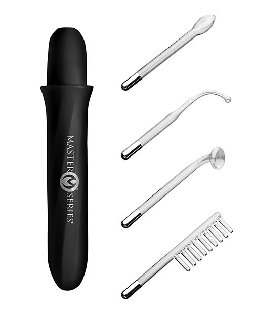 Master Series Elektrawand Rechargeable Violet Wand With Attachments