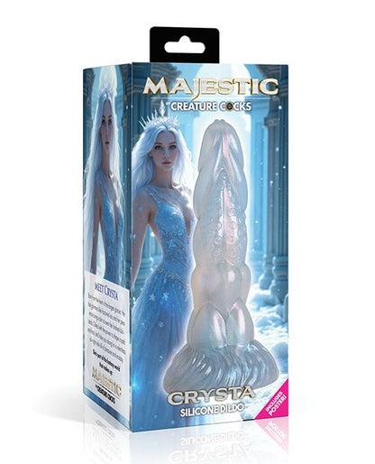 Majestic Series Crysta Silicone Dildo