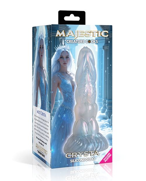 Majestic Series Crysta Silicone Dildo