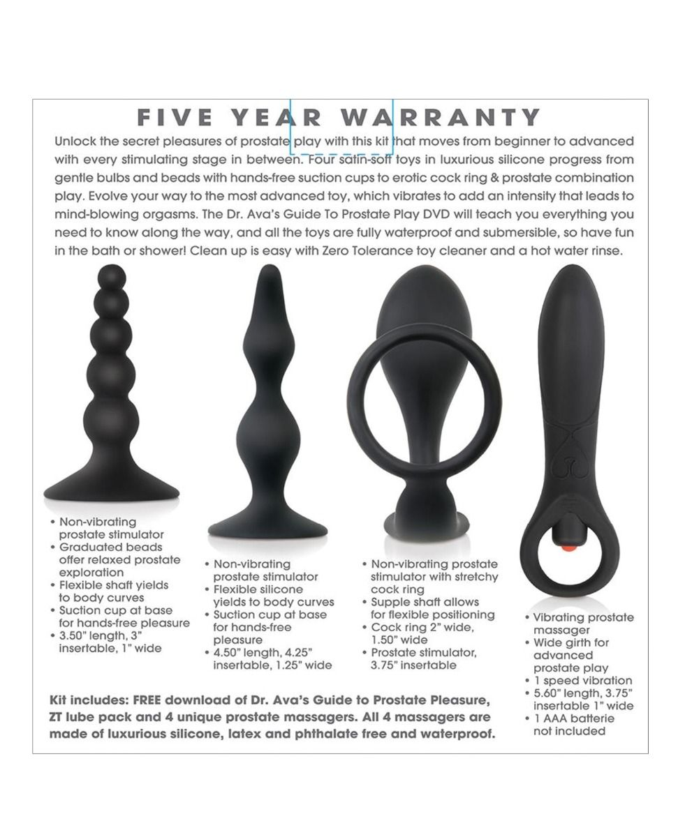 Zero Tolerance Intro to Prostate Kit