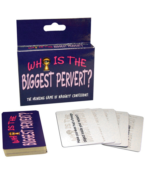 Kheper Games Who is the Biggest Pervert? Card Game - Wicked Sensations