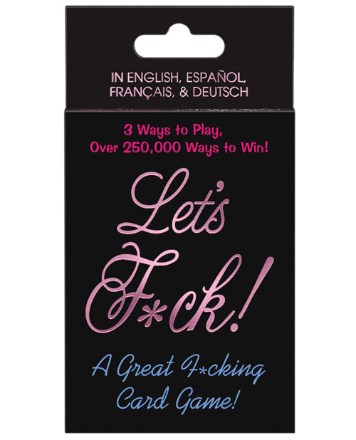 Let's F*ck Card Game - Wicked Sensations