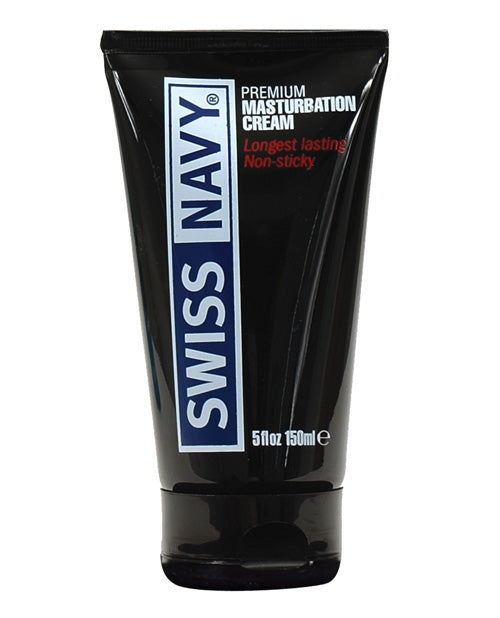 Swiss Navy Premium Masturbation Cream-5 oz - Wicked Sensations