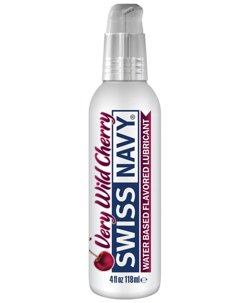 Swiss Navy Water-Based Flavored Lubricant-4 oz - Wicked Sensations