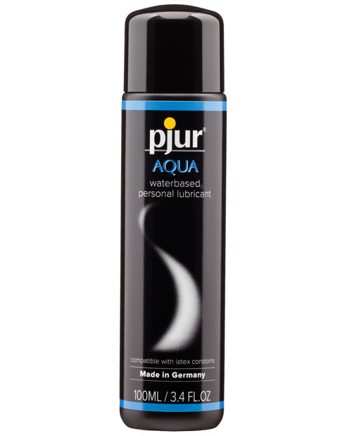 Pjur Aqua Waterbased Personal Lubricant-3.4 oz - Wicked Sensations