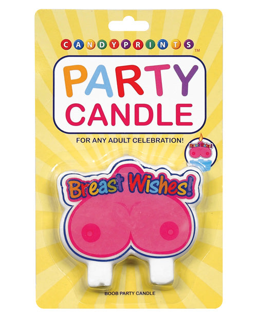 Candyprints Breast Wishes Candle