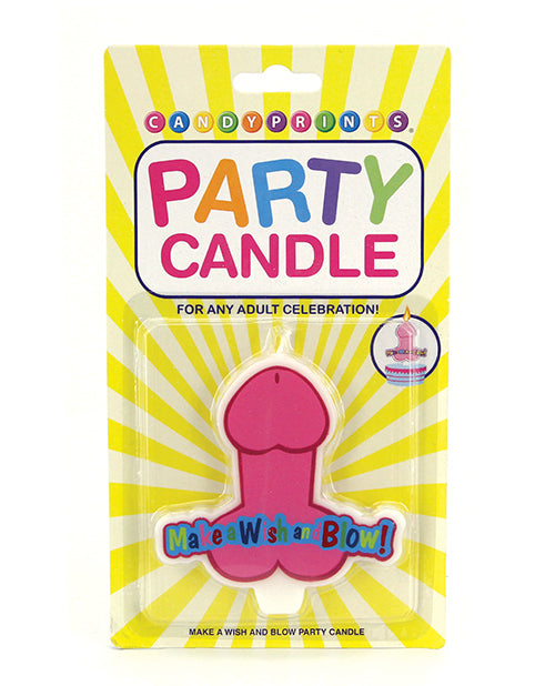 Candyprints Make a Wish and Blow Penis Candle