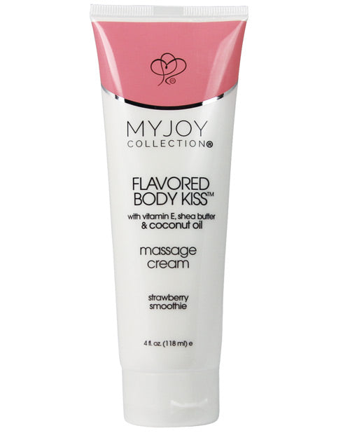 My Joy Flavored Body Kiss Massage Cream-4 oz - Wicked Sensations