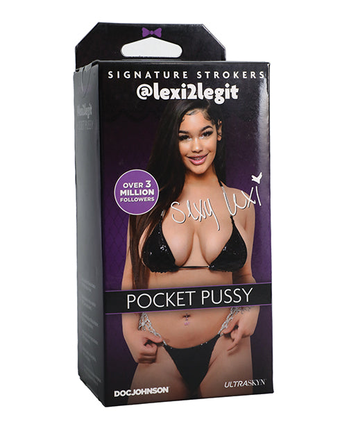 Signature Stroker Girls of Social Media Ultraskyn Pocket Pussy-@lexi2legit